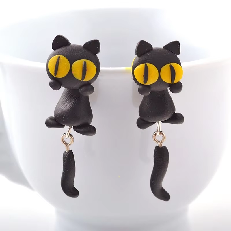 Cat Earrings – Image 3